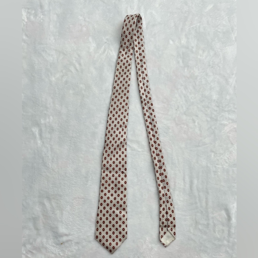 Christian Dior Polka Dot Silk Tie